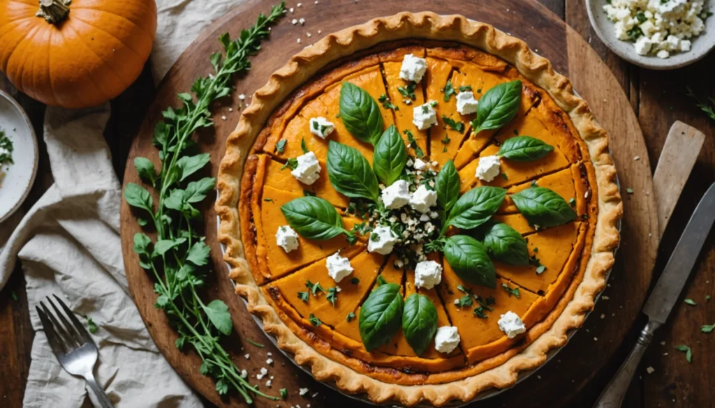 tarte potiron feta