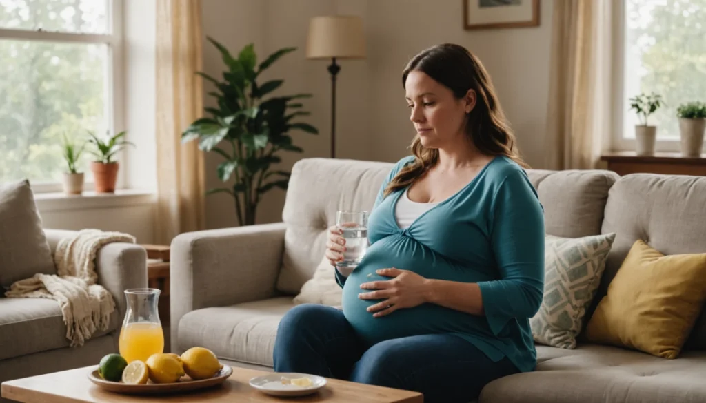 boire beaucoup d'eau enceinte