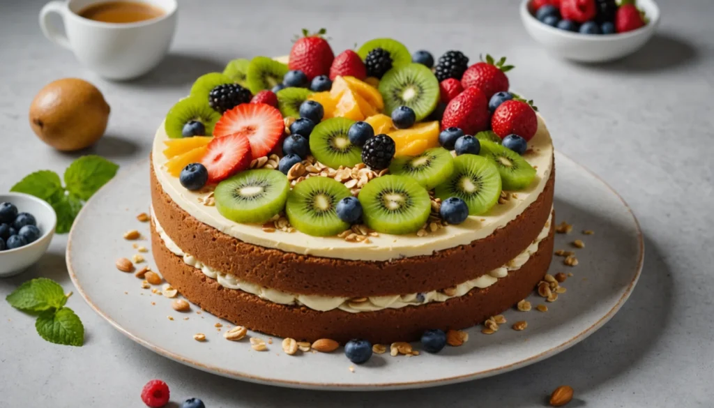recette gâteau sans matière grasse ni sucre